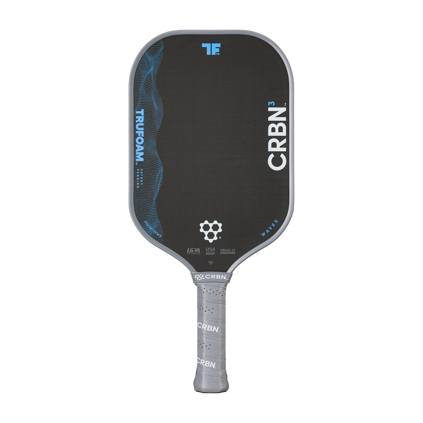 CRBN CRBN³ TF Waves ピックルボール パドル 正面ビュー
