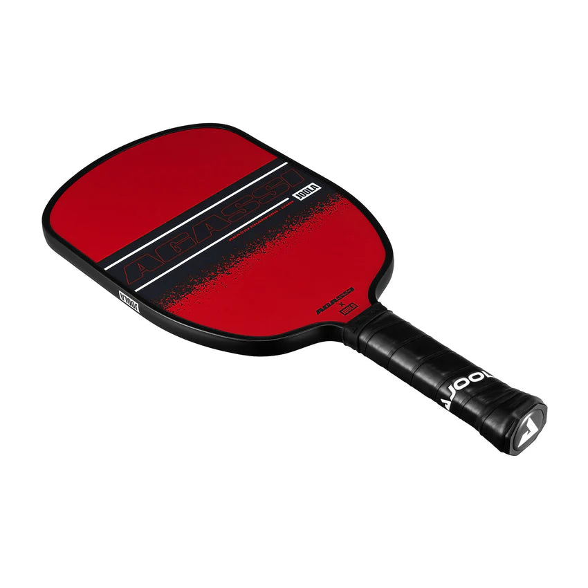 JOOLA Agassi Champion SS25 12MM ピックルボール パドル 斜めビュー