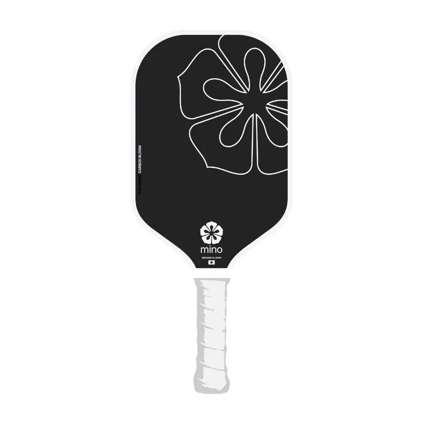 MINO Pro Series Carbon Bloom ピックルボール パドル 正面ビュー