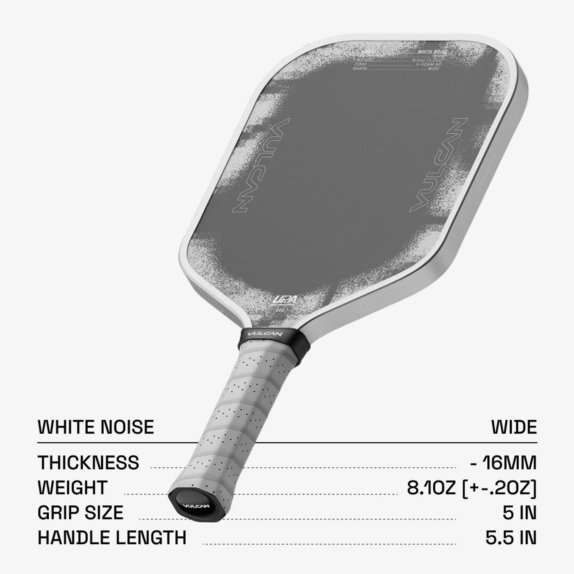 VULCAN CHPT 01 White Noise Widebody — Specifications